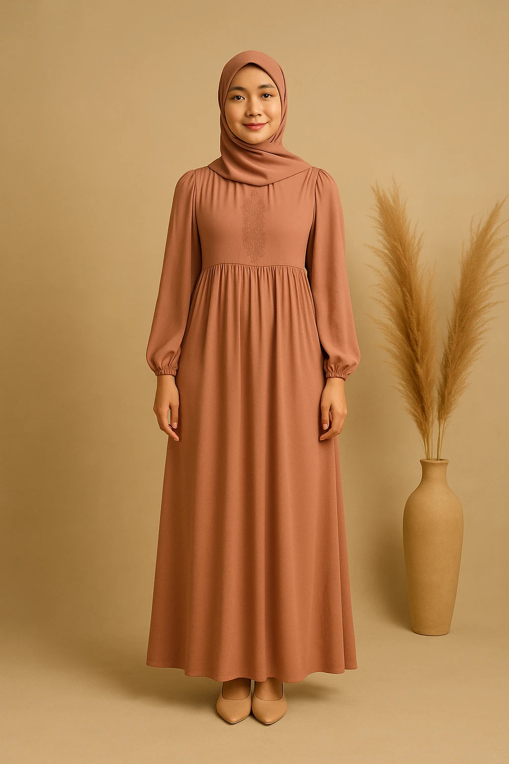 Saqqina Hijab - Naflah Grace Dress