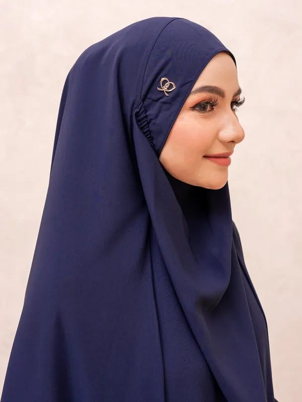 Saqqina Hijab - Elvara French Khimar ( Jilbab Syari Khimar Haji dan Umrah Bahan Cordoba / Airflow Super Premium) - Anti Uv — foto 2