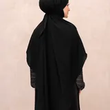 Saqqina Hijab - Khayra French Khimar ( Jilbab Syari Khimar Haji dan Umrah Bahan Bonanza / Airflow Super Premium) - Anti Uv thumbnail 3